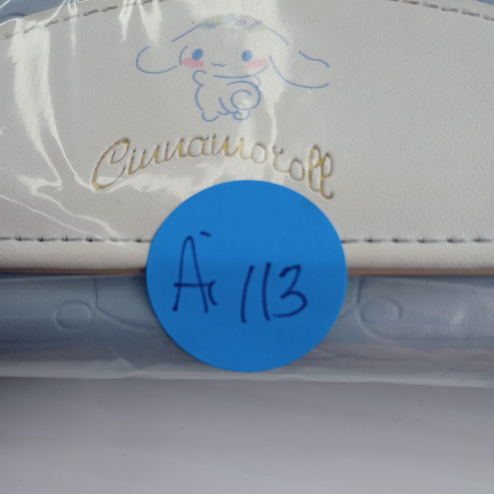 Cinnamoroll Style Tri-Fold Wallet Blue White Coin Purse Snap‎ Small Cute - Picture 15 of 15